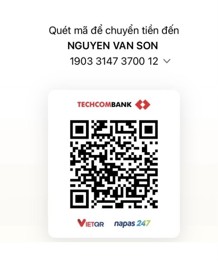 QR Code chuyển khoản